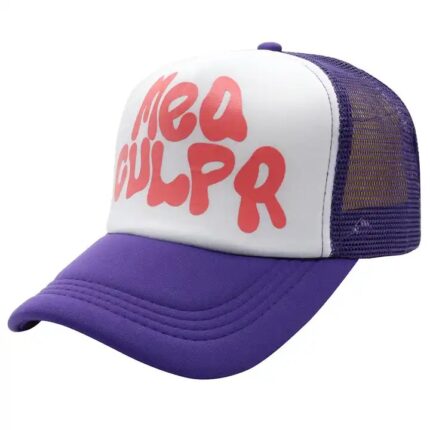 Mea culpa trucker hat - Purple