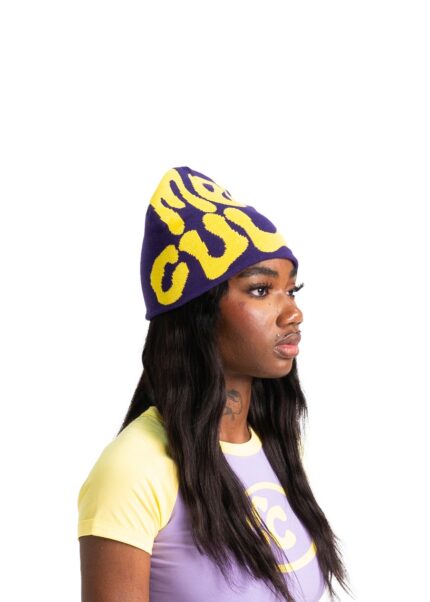 Mea Culpa Fun Day Beanie - Purple